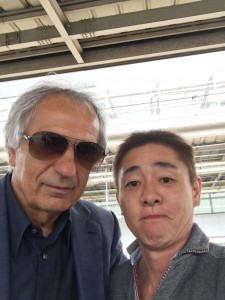 ハリルホジッチサッカー日本代表監督と会いました